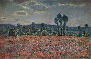 Claude Monet Poppy Field Germany oil painting artist